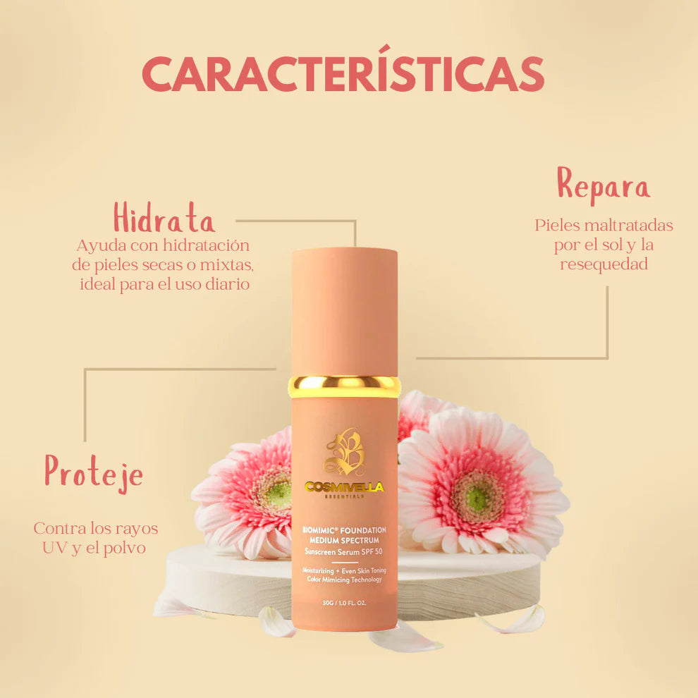 Base de Maquillaje 4 en 1 LumiSkin SPF50+